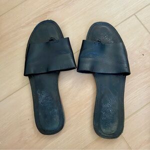 Madewell The Boardwalk Post Slide Sandal